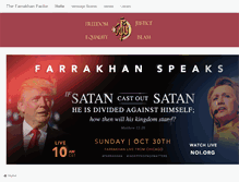 Tablet Screenshot of farrakhanfactor.com